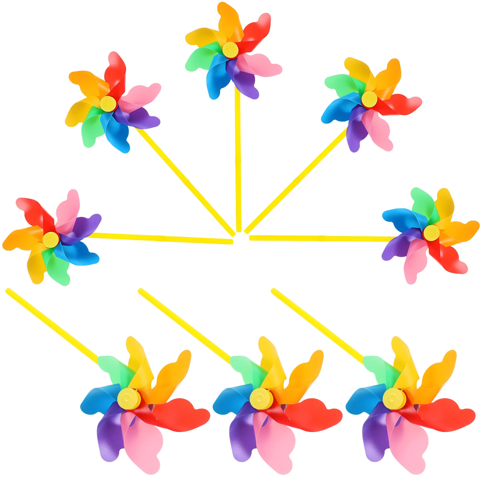 8 Pcs Windmill Child Windmills for Children Rotating Plastic Pinwheel Garden Spinners
8 Pcs Windmill Child Windmills for Children Rotating Plastic Pinwheel Garden Spinners