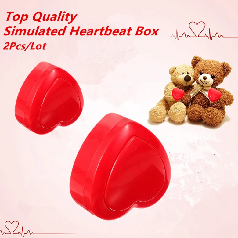 2Pcs/Lot DIY Accessories Simulated Heartbeat Box for Stuffed Dolls Reborn Baby Doll with Lifelike Heartbeat Accompany Toy Gifts
2Pcs/Lot DIY Accessories Simulated Heartbeat Box for Stuffed Dolls Reborn Baby Doll with Lifelike Heartbeat Accompany Toy Gifts