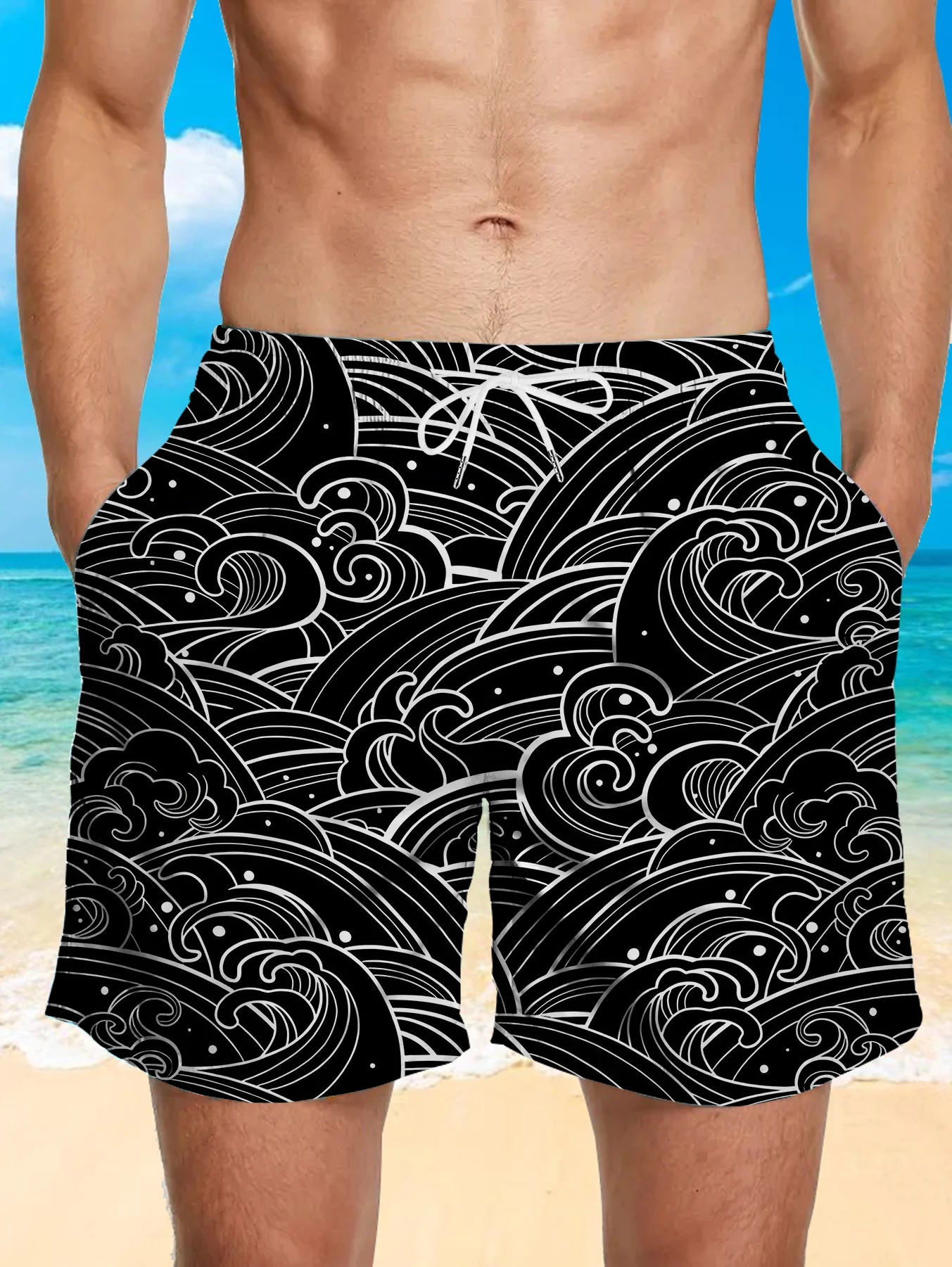 Men's Digital Printed Shorts Full Print Beach Pants Quick Dry Polyester Casual Trunks
Men's Digital Printed Shorts Full Print Beach Pants Quick Dry Polyester Casual Trunks