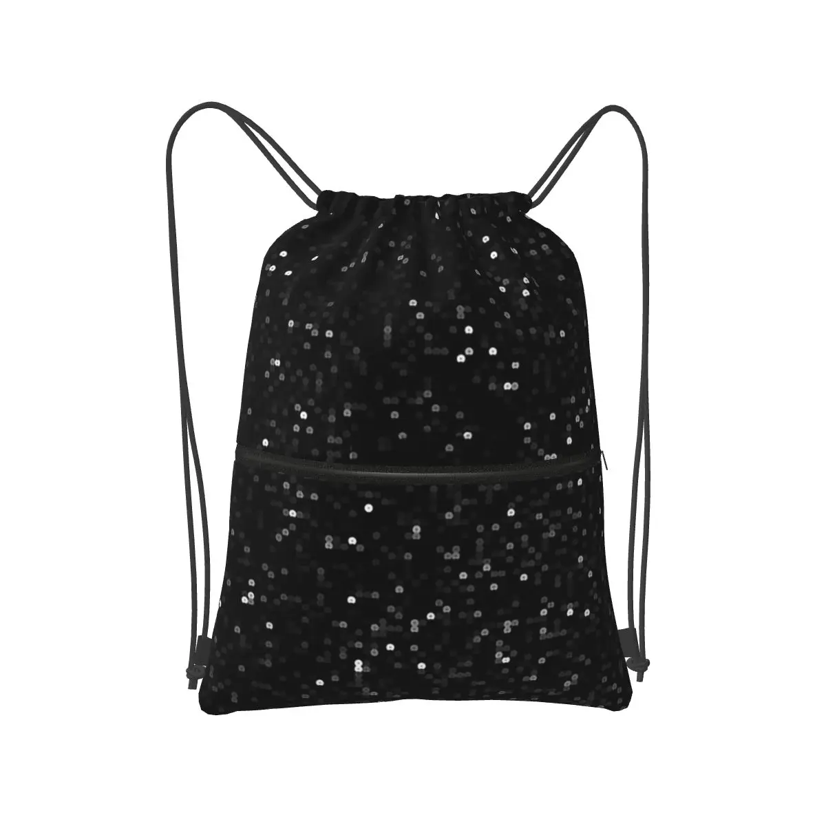 Printed Image Of Black Sequins Backpacks Portable Drawstring Bags Shoes Bag Book Bags for Travel Students
Printed Image Of Black Sequins Backpacks Portable Drawstring Bags Shoes Bag Book Bags for Travel Students