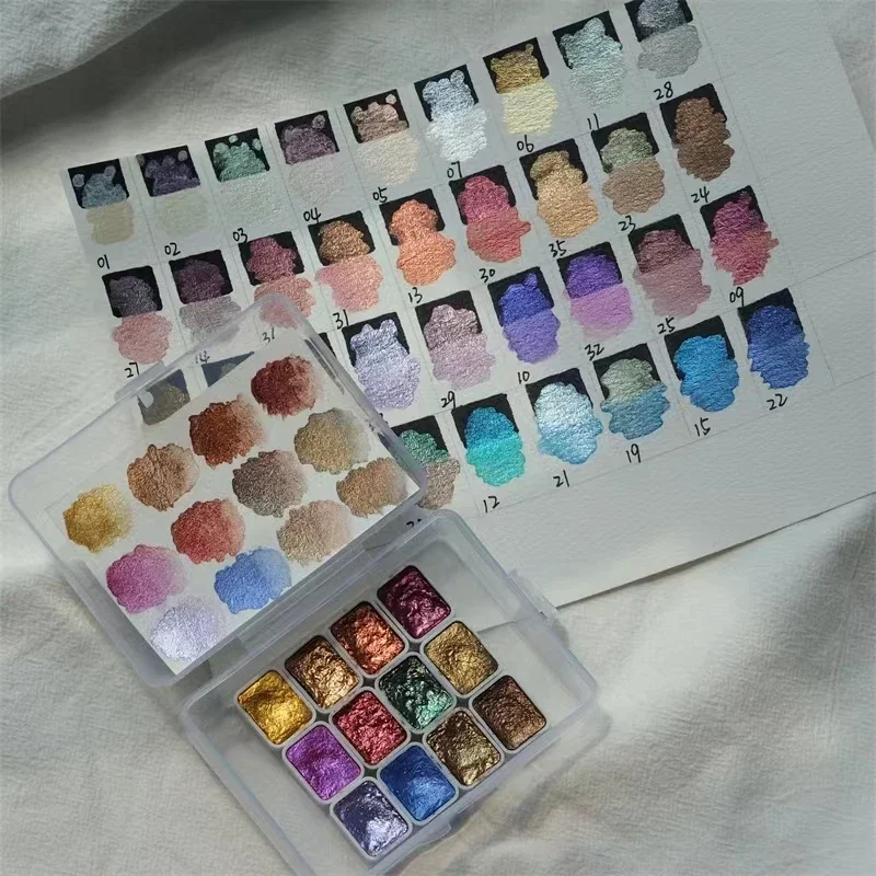 6/12/32/36pcs Nail Solid Pigment Nail Art Decor Watercolor Manicure Metallic Paint Draw Chrome Glitter Powder Flowers Nails Set
6/12/32/36pcs Nail Solid Pigment Nail Art Decor Watercolor Manicure Metallic Paint Draw Chrome Glitter Powder Flowers Nails Set