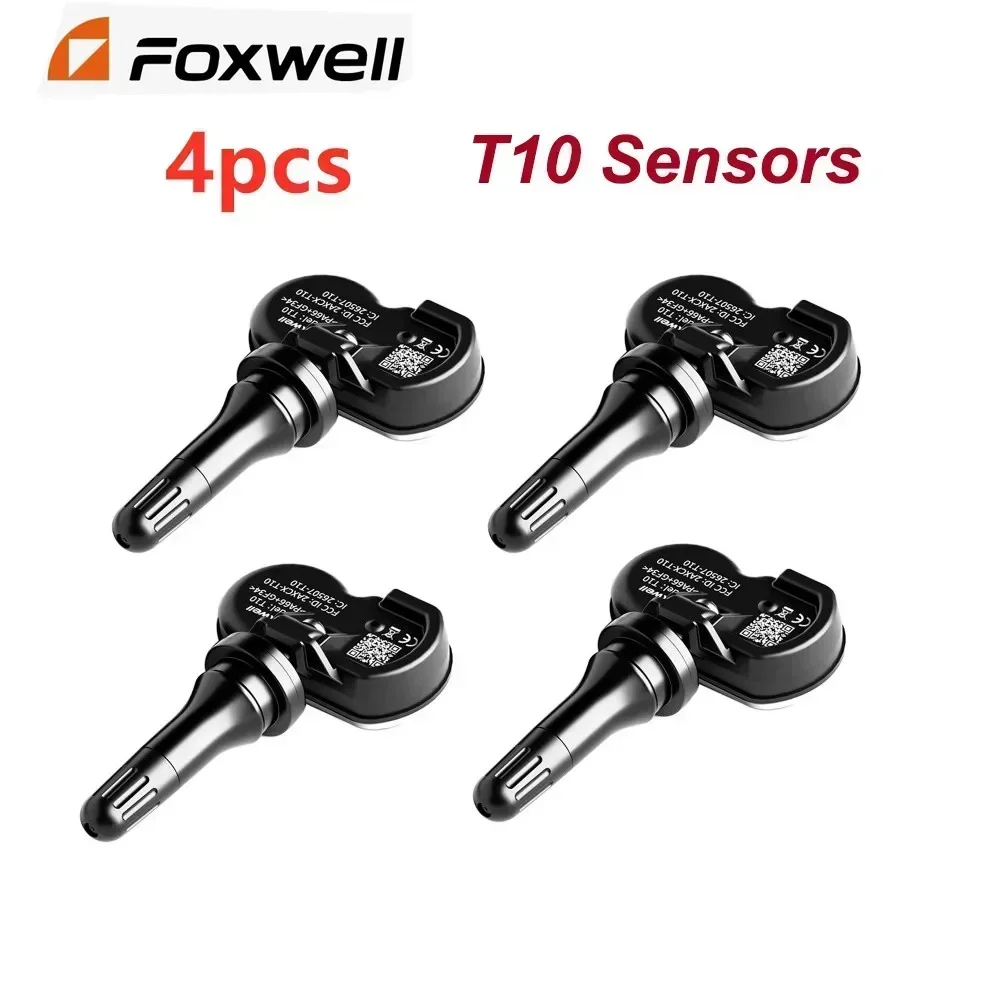 4pcs Foxwell T10 Sensors for Foxwell T1000 TPMS Tool for Programming Data / Change Sensor Tire Pressure Monitoring System Tester
4pcs Foxwell T10 Sensors for Foxwell T1000 TPMS Tool for Programming Data / Change Sensor Tire Pressure Monitoring System Tester