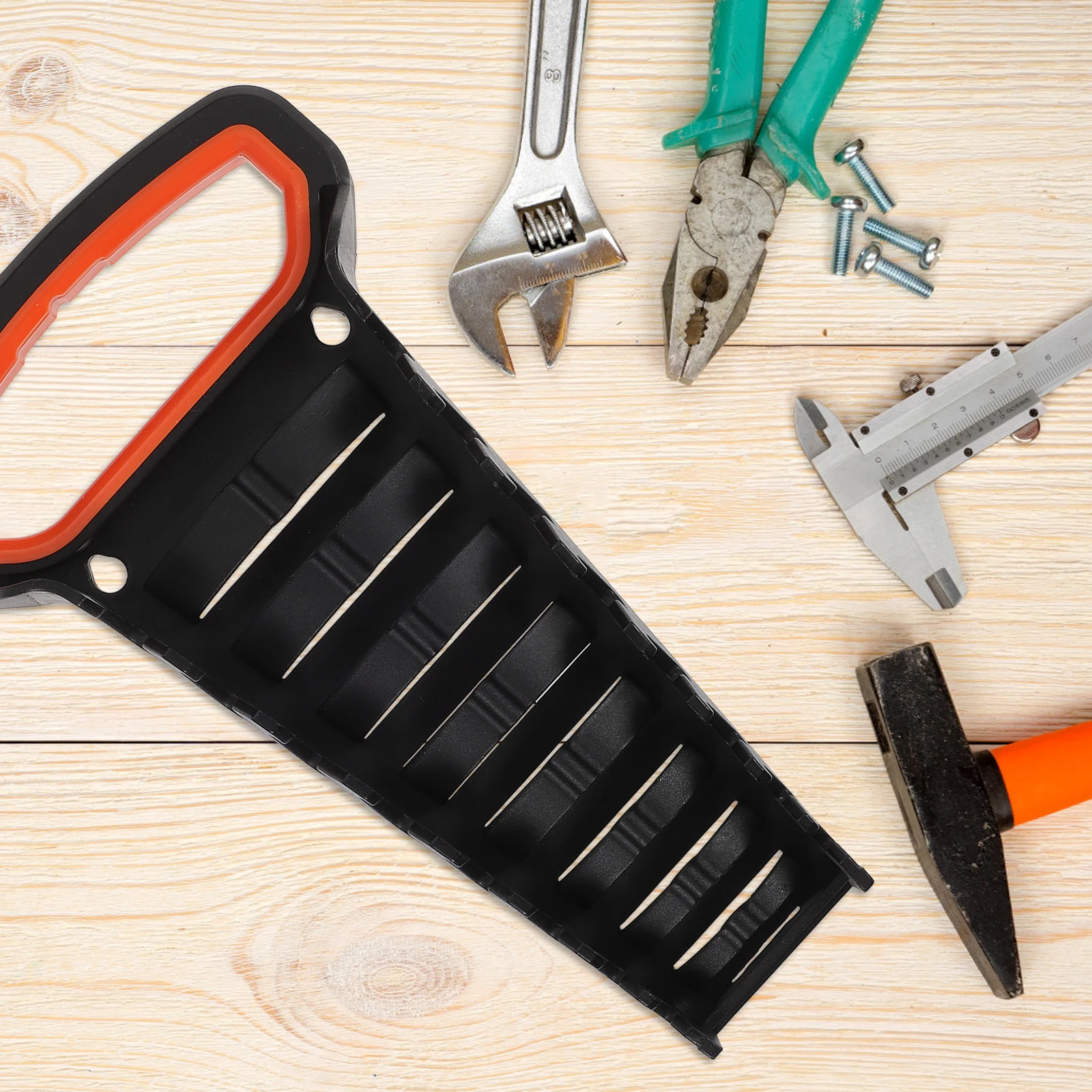 Ratchet Wrench Holder Durable PP Material Smooth Surface Portable ganizer Storage Factory Home Workshop
Ratchet Wrench Holder Durable PP Material Smooth Surface Portable ganizer Storage Factory Home Workshop