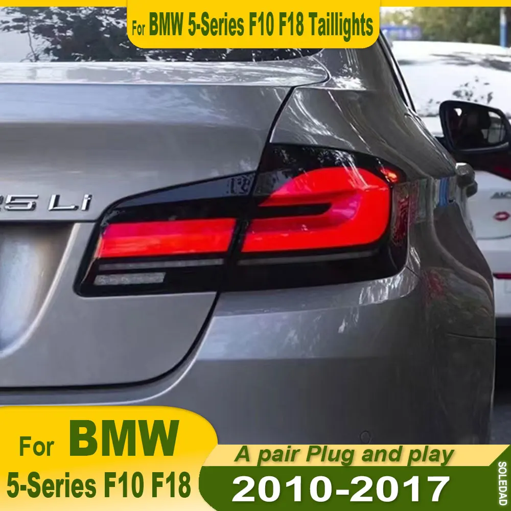 Задний фонарь для BMW 5 серии 2010-2017 F10 F18, светодиодный задний фонарь 520i 520d 530d 530i m5, стоп-сигнал в сборе, указатель поворота, автозапчасти
Задний фонарь для BMW 5 серии 2010-2017 F10 F18, светодиодный задний фонарь 520i 520d 530d 530i m5, стоп-сигнал в сборе, указатель поворота, автозапчасти