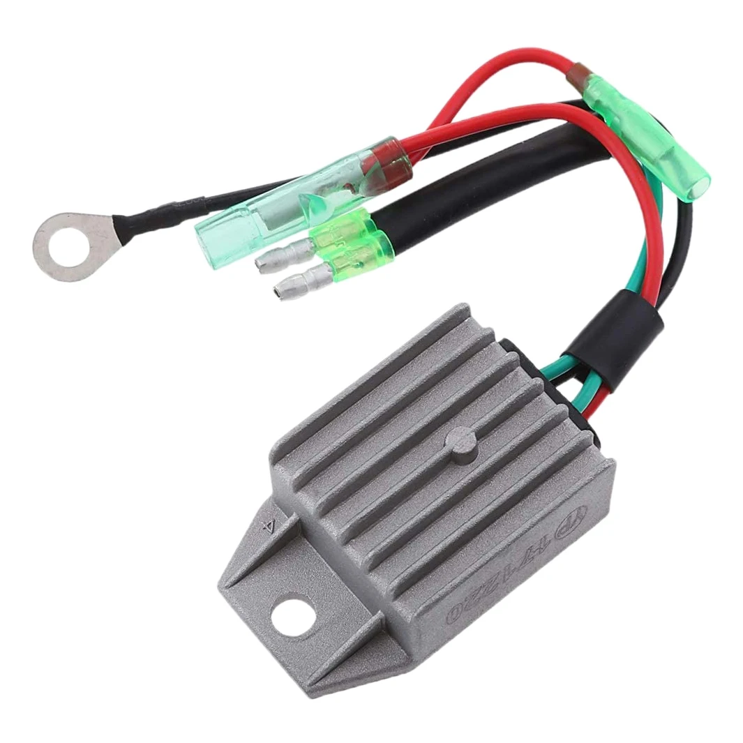 Регулятор выпрямителя напряжения для лодок A48P подходит для 2-тактных подвесных двигателей мощностью 15 л.с.
Регулятор выпрямителя напряжения для лодок A48P подходит для 2-тактных подвесных двигателей мощностью 15 л.с.