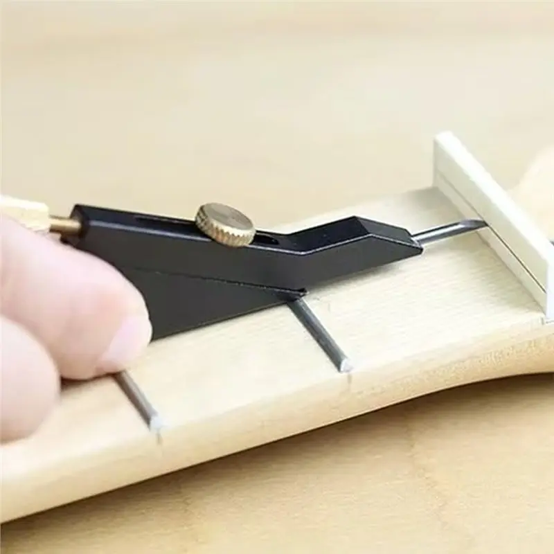 HOES-Guitar Cutting Tool Marking And Measuring String Saddle Slot L For Height Instrument Repair Black
HOES-Guitar Cutting Tool Marking And Measuring String Saddle Slot L For Height Instrument Repair Black