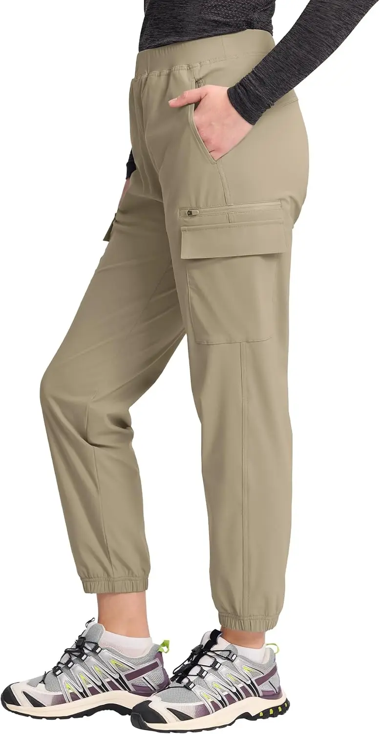 Pioneer Camp Women's Cargo Joggers UPF 100+ Hiking Pants Lightweight with 6 Pockets High Waist Quick Dry for Golf Travel
Pioneer Camp Women's Cargo Joggers UPF 100+ Hiking Pants Lightweight with 6 Pockets High Waist Quick Dry for Golf Travel