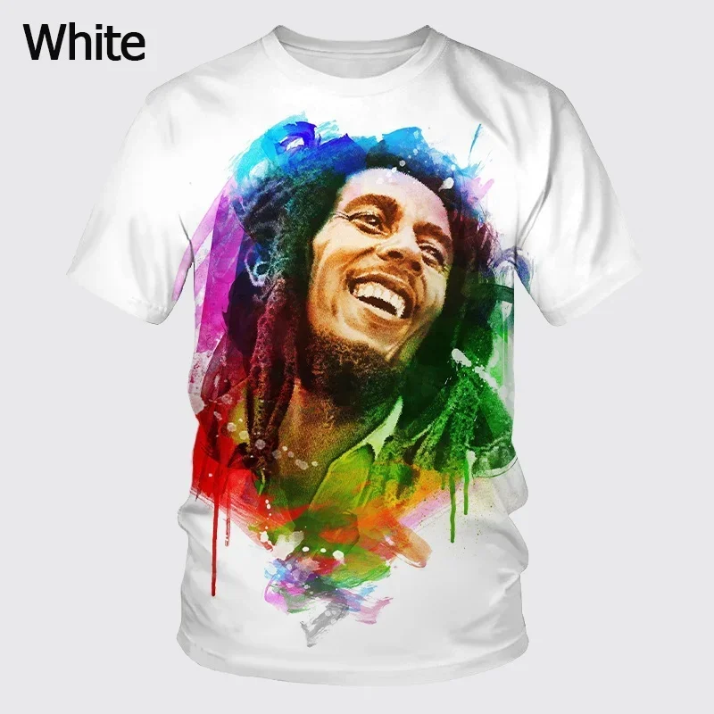 Bob Marley 3d Printing T Shirt Oversize Hip-hop Rock Men's Fashion Shirts Fashion Casual Street Style short sleeves
Bob Marley 3d Printing T Shirt Oversize Hip-hop Rock Men's Fashion Shirts Fashion Casual Street Style short sleeves