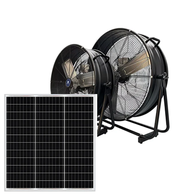 Strong DC Cooling Fan 24 Inch Cylindrical Solar Powered Industrial Exhaust Ventilation Fan
Strong DC Cooling Fan 24 Inch Cylindrical Solar Powered Industrial Exhaust Ventilation Fan