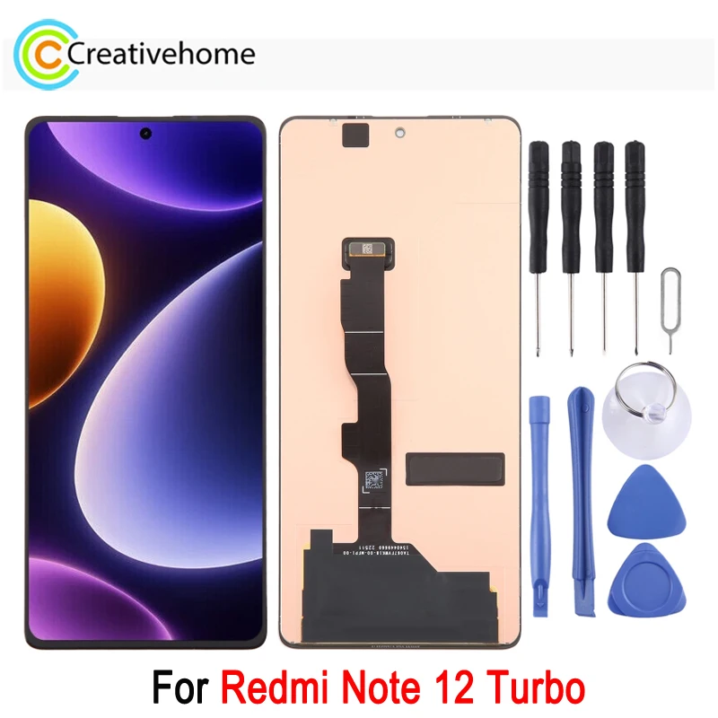 AMOLED LCD Screen For Xiaomi Redmi Note 12 Turbo 6.67 Inch LCD Display with Digitizer Full Assembly Replacement Part
AMOLED LCD Screen For Xiaomi Redmi Note 12 Turbo 6.67 Inch LCD Display with Digitizer Full Assembly Replacement Part