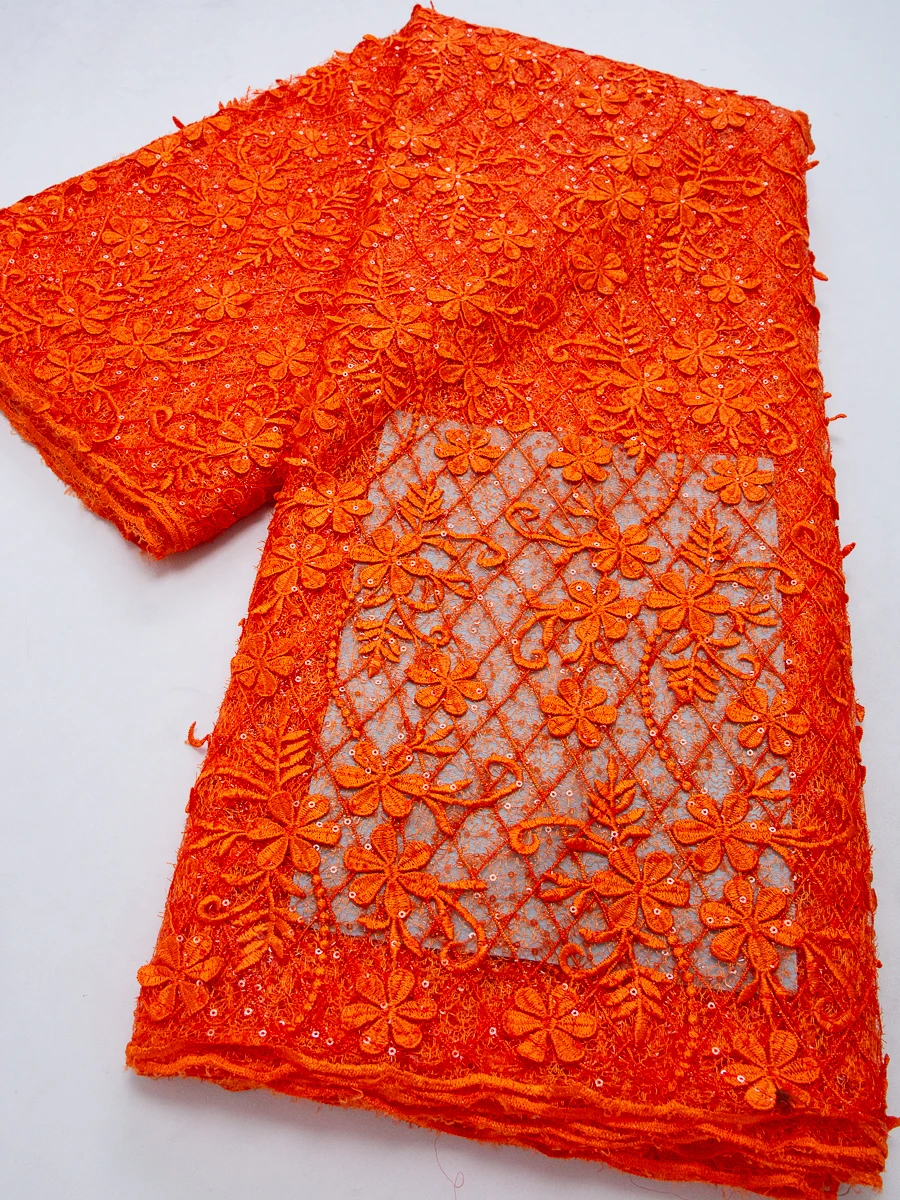 African Tulle Lace Fabric Luxury Nigerian French Mesh Fabrics with Sequins for Women Wedding Dresses High Quality,5Yards 4791
African Tulle Lace Fabric Luxury Nigerian French Mesh Fabrics with Sequins for Women Wedding Dresses High Quality,5Yards 4791