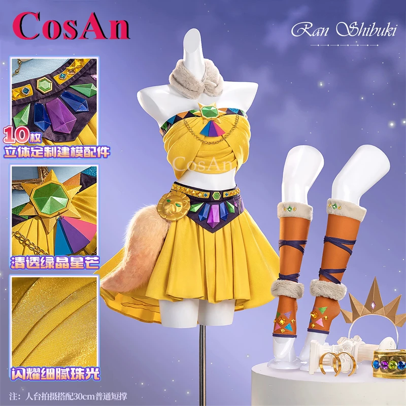 CosAn Game Aikatsu! Ran Shibuki Cosplay Costumes Leo Skin Sweet Elegant Uniforms Skirt Women Activity Party Role Play Clothing
CosAn Game Aikatsu! Ran Shibuki Cosplay Costumes Leo Skin Sweet Elegant Uniforms Skirt Women Activity Party Role Play Clothing
