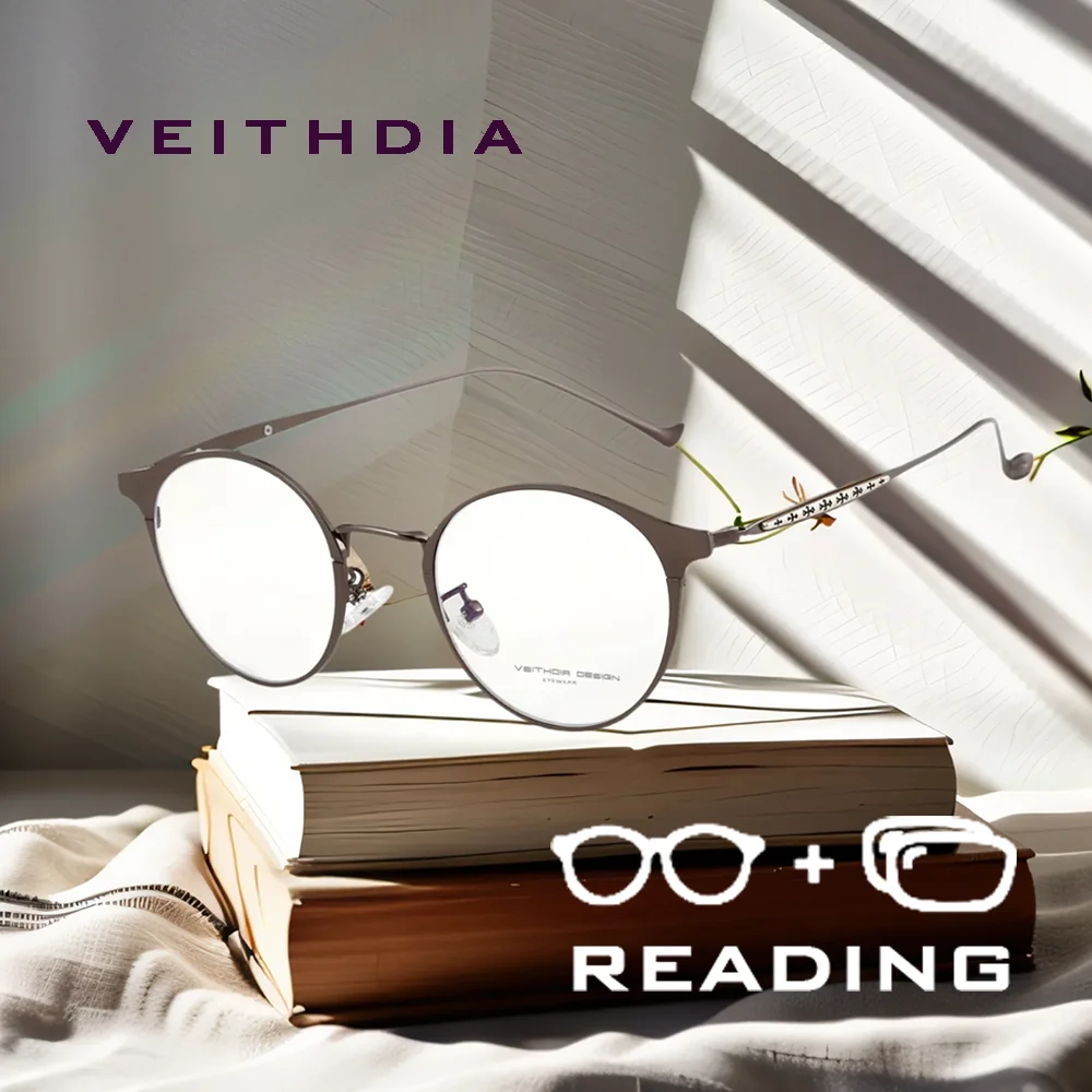 VEITHDIA новые очки для чтения, блокирующие синий свет, оправа из сплава нержавеющей стали, поликарбонатные линзы + 1,00 +1,50 +2,00 +2,50 R80060
VEITHDIA новые очки для чтения, блокирующие синий свет, оправа из сплава нержавеющей стали, поликарбонатные линзы + 1,00 +1,50 +2,00 +2,50 R80060