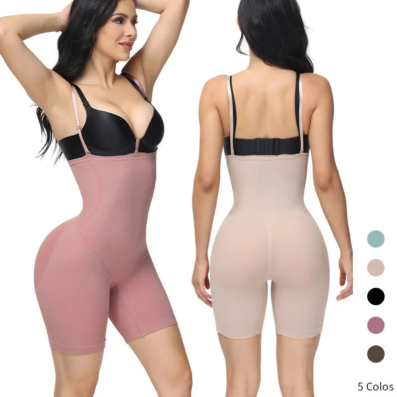 High-Waist Shapewear Bodysuit Women's Elastic Slimming Underwear Nylon Fabric Four-Seasons Thin Model Shaping Suit without Bu...
High-Waist Shapewear Bodysuit Women's Elastic Slimming Underwear Nylon Fabric Four-Seasons Thin Model Shaping Suit without Bu...