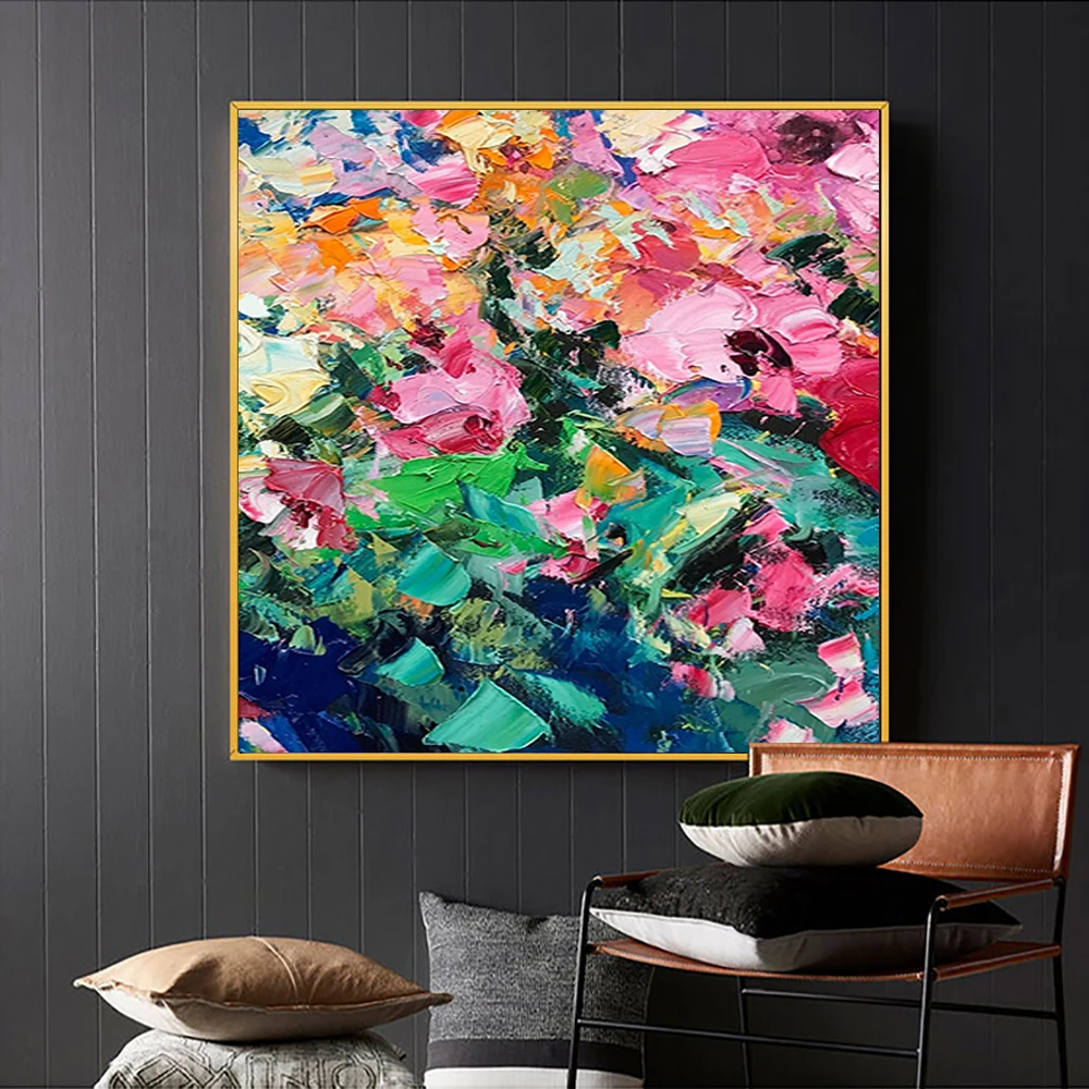 Abstract Flower Wall Painting For Living Room Decor Rose Oil Painting On Canvas Hand Painted Wall Art Cuadros Decoration Bedroom
Abstract Flower Wall Painting For Living Room Decor Rose Oil Painting On Canvas Hand Painted Wall Art Cuadros Decoration Bedroom