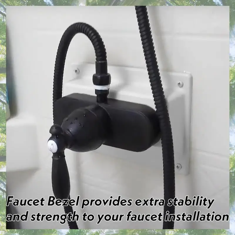 Premium-Faucet Bezel Stand Off Faucet Cover Replacement, Faucet Bezel Stand Off Faucet Cover For RV Caravans Shower
Premium-Faucet Bezel Stand Off Faucet Cover Replacement, Faucet Bezel Stand Off Faucet Cover For RV Caravans Shower