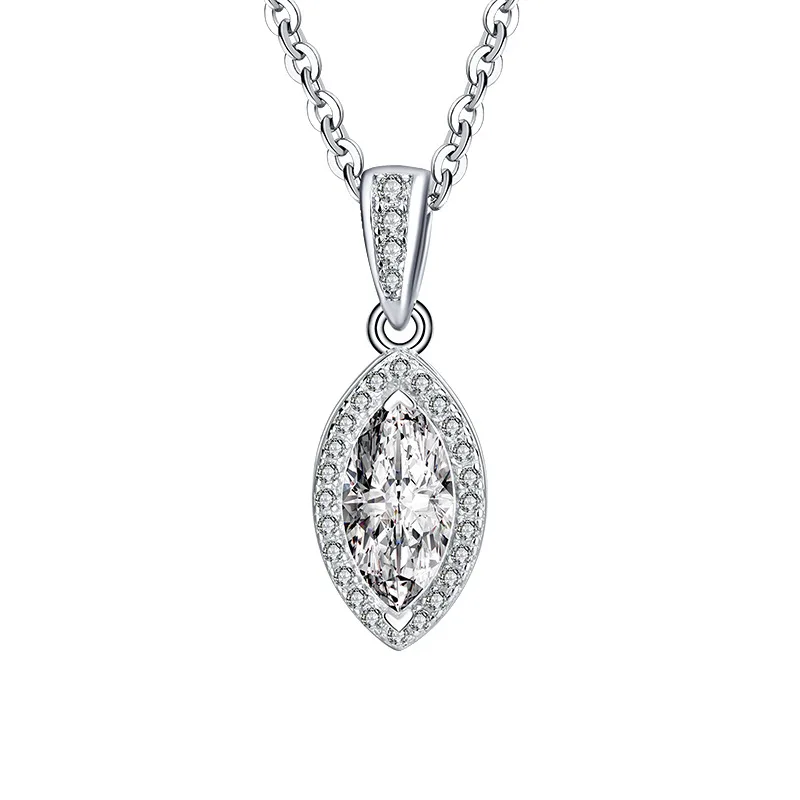 FIRERING Authentic 1-2ct Olive Moissanite Pendant Necklace GRA Certificate Passed Diamond Test Women Jewelry Gift S925 Silver
FIRERING Authentic 1-2ct Olive Moissanite Pendant Necklace GRA Certificate Passed Diamond Test Women Jewelry Gift S925 Silver