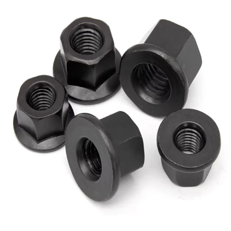 2PCS Cheap 8.8 High Strength Hex Flange Plate with Black Padded Cushion Nut Nut M10-M24 GB6177
2PCS Cheap 8.8 High Strength Hex Flange Plate with Black Padded Cushion Nut Nut M10-M24 GB6177