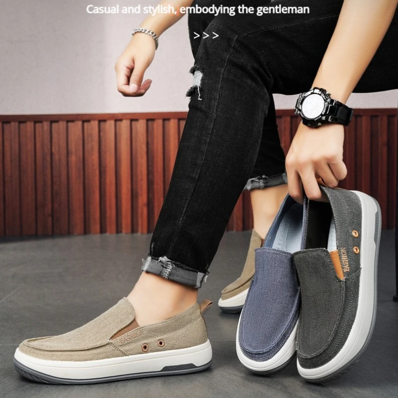 Men's Four-season Soft-soled Flat-heeled Large-sized Form-fitting Lightweight Simple Casual Fashionable New Walking Loafers
Men's Four-season Soft-soled Flat-heeled Large-sized Form-fitting Lightweight Simple Casual Fashionable New Walking Loafers