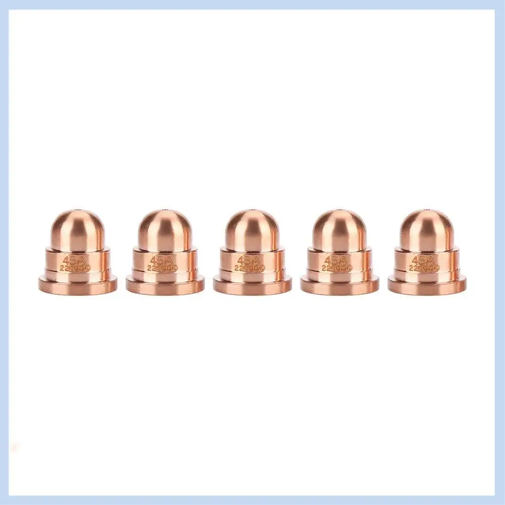 MLGB-5Pcs Plasma Cutter Nozzle Tips 45A Plasma Torch Nozzle Tip Consumable Replacement For MAX65 Plasma Cutting Torch
MLGB-5Pcs Plasma Cutter Nozzle Tips 45A Plasma Torch Nozzle Tip Consumable Replacement For MAX65 Plasma Cutting Torch