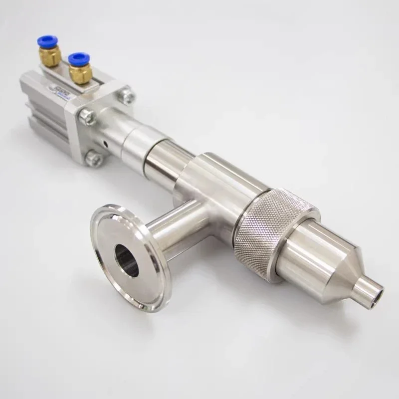 2026 Anti-drip Filling Head Chuck Straight Head Pneumatic Filling Machine Accessories 304 Stainless Steel Discharge Nozzle
2026 Anti-drip Filling Head Chuck Straight Head Pneumatic Filling Machine Accessories 304 Stainless Steel Discharge Nozzle