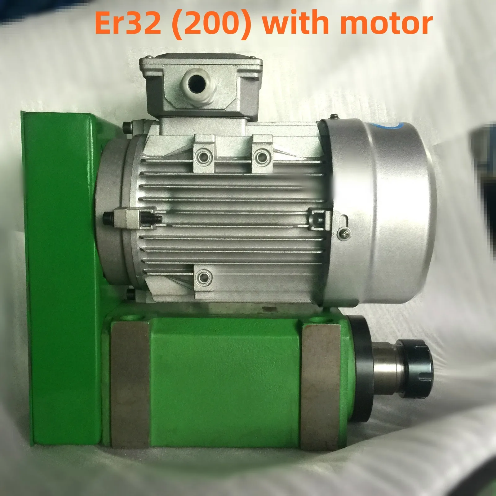 Milling drilling power head collet Er32 lengthened motor drive high speed low noise motor front
Milling drilling power head collet Er32 lengthened motor drive high speed low noise motor front