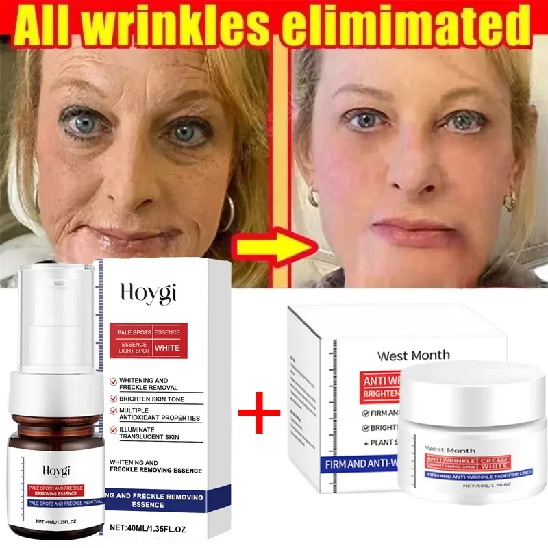 Collagen Face Serum Cream Set Anti-Aging Firming Lifting Fine Line Deep Anti Sagging Wrinkle Brighten Beauty Skin Care Products
Collagen Face Serum Cream Set Anti-Aging Firming Lifting Fine Line Deep Anti Sagging Wrinkle Brighten Beauty Skin Care Products