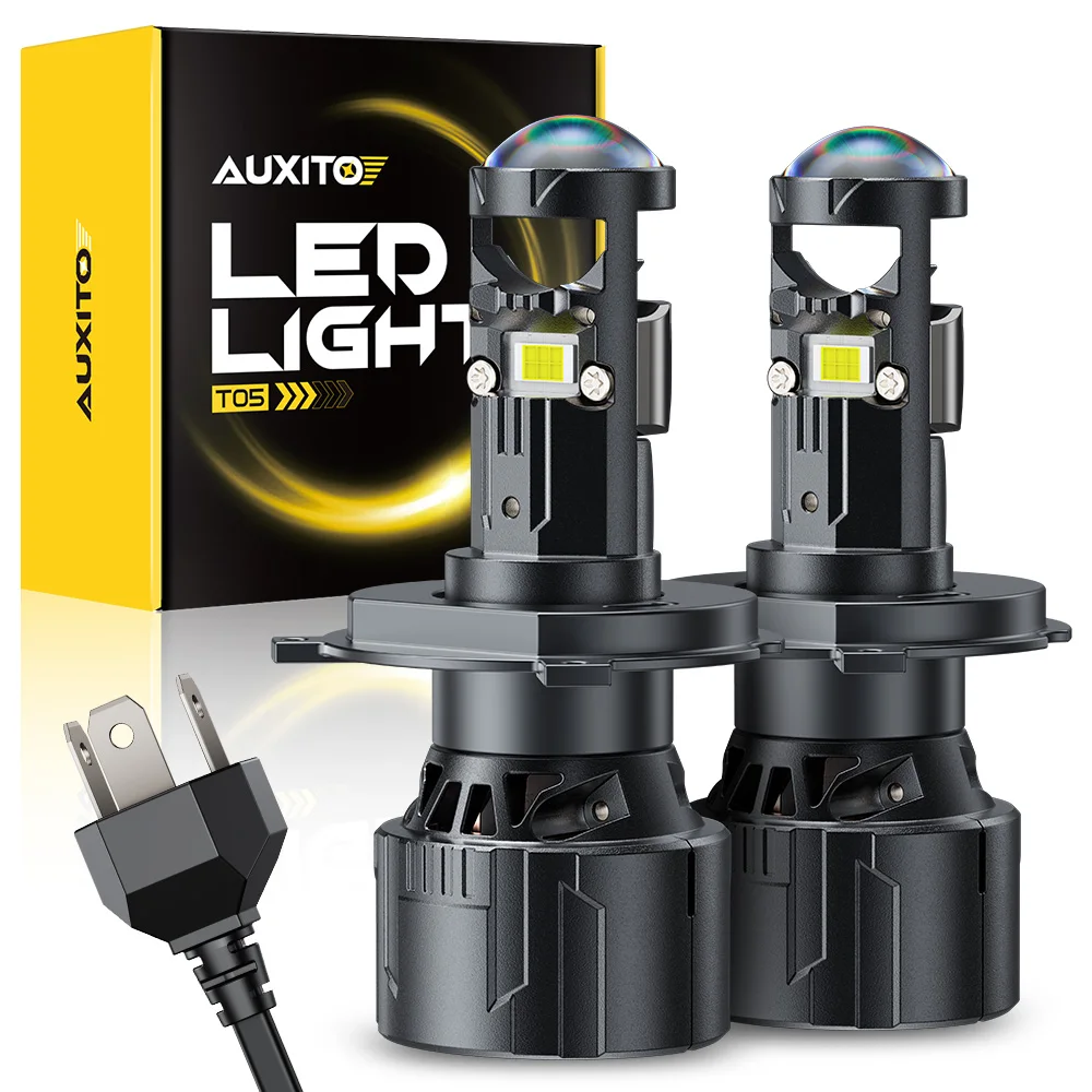 AUXITO 2Pcs 25000LM H4 LED Projector Mini Lens Auto H4 LED Headlight Bulbs Kit Conversion High Low Beam Turbo Fan Car Light Lamp
AUXITO 2Pcs 25000LM H4 LED Projector Mini Lens Auto H4 LED Headlight Bulbs Kit Conversion High Low Beam Turbo Fan Car Light Lamp
