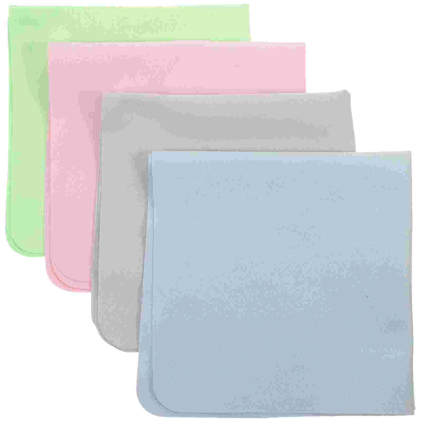 4 Pcs Wipe Cloth Glasses Cleaning Wipes Phone Screen for Eyeglasses Lens Cell Cleaner Large Cloths Suede
4 Pcs Wipe Cloth Glasses Cleaning Wipes Phone Screen for Eyeglasses Lens Cell Cleaner Large Cloths Suede