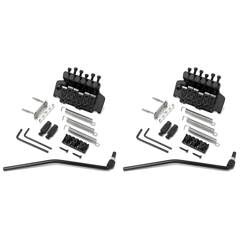 2 Sets Of Guitar Bridge Accessories Double Swing Bridge Vibrato System String Board Vibrato Complete Set
2 Sets Of Guitar Bridge Accessories Double Swing Bridge Vibrato System String Board Vibrato Complete Set