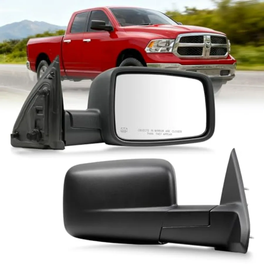 Passenger Right Side Door Mirror for 2014-2018 Ram 1500 2500 2019-2022 Ram 1500 Classic with Heated Power Glass Manual Folding
Passenger Right Side Door Mirror for 2014-2018 Ram 1500 2500 2019-2022 Ram 1500 Classic with Heated Power Glass Manual Folding