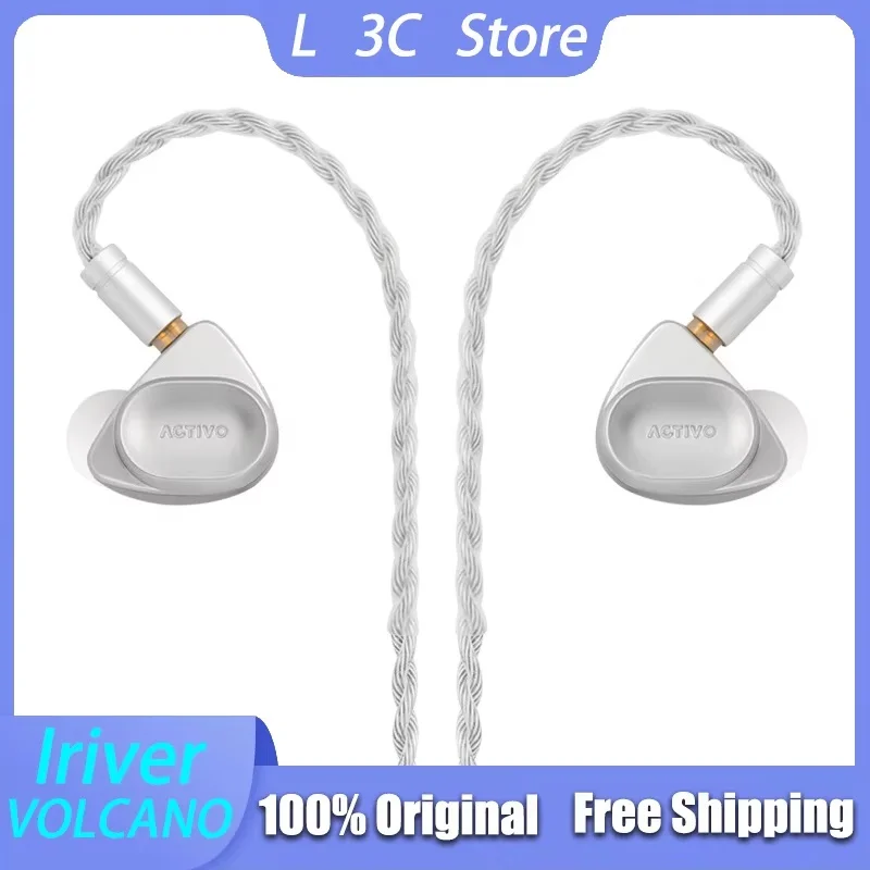 Iriver ACTIVO VOLCANO Wired Earphones In Ear HiFi 4.4 Balanced TYPE-C Plug Triple Dynamic Unit Music Headphones Custom Earbuds
Iriver ACTIVO VOLCANO Wired Earphones In Ear HiFi 4.4 Balanced TYPE-C Plug Triple Dynamic Unit Music Headphones Custom Earbuds