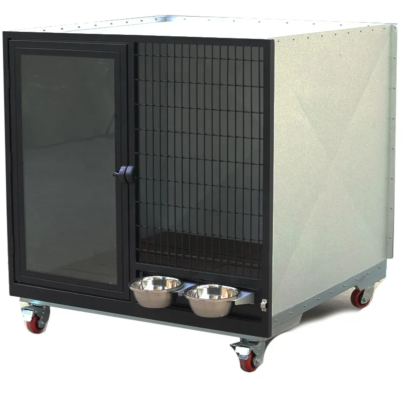 Pet Galvanized Kennel Cage Aeolus Dog Quick Drying Cage High-Quality Glass Door Black Powder Coated Pet Galvanized Kennel New
Pet Galvanized Kennel Cage Aeolus Dog Quick Drying Cage High-Quality Glass Door Black Powder Coated Pet Galvanized Kennel New