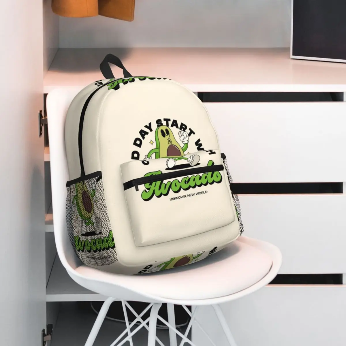 Avocado Printed Backpack Student BookBag Kids School Bag Computer Shoulder Bags for Men Women
Avocado Printed Backpack Student BookBag Kids School Bag Computer Shoulder Bags for Men Women