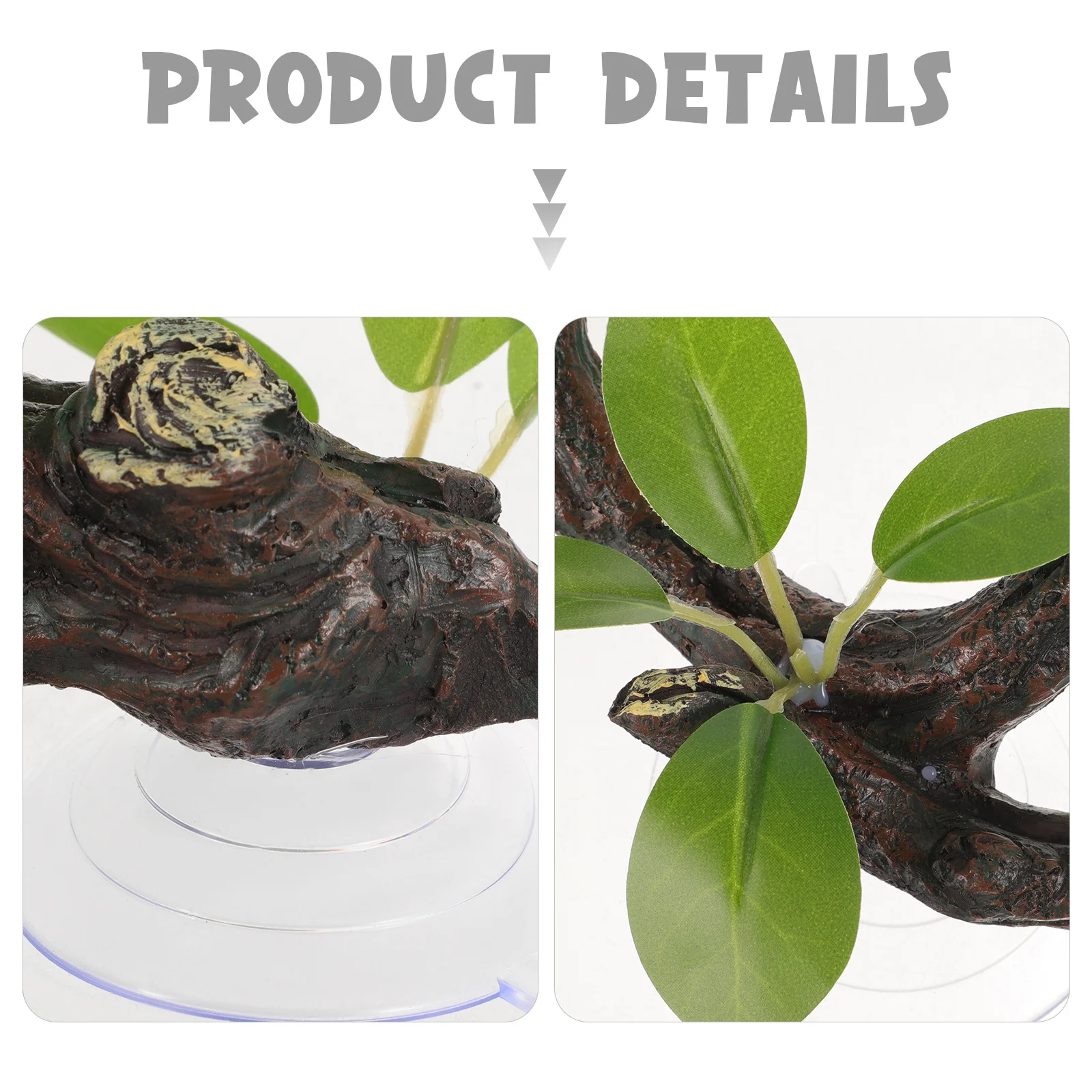 Terrarium Resin Branch Artificial Climbing Decoration Realistic Fake Tree Branch with Strong Suction for Reptile Habitat
Terrarium Resin Branch Artificial Climbing Decoration Realistic Fake Tree Branch with Strong Suction for Reptile Habitat