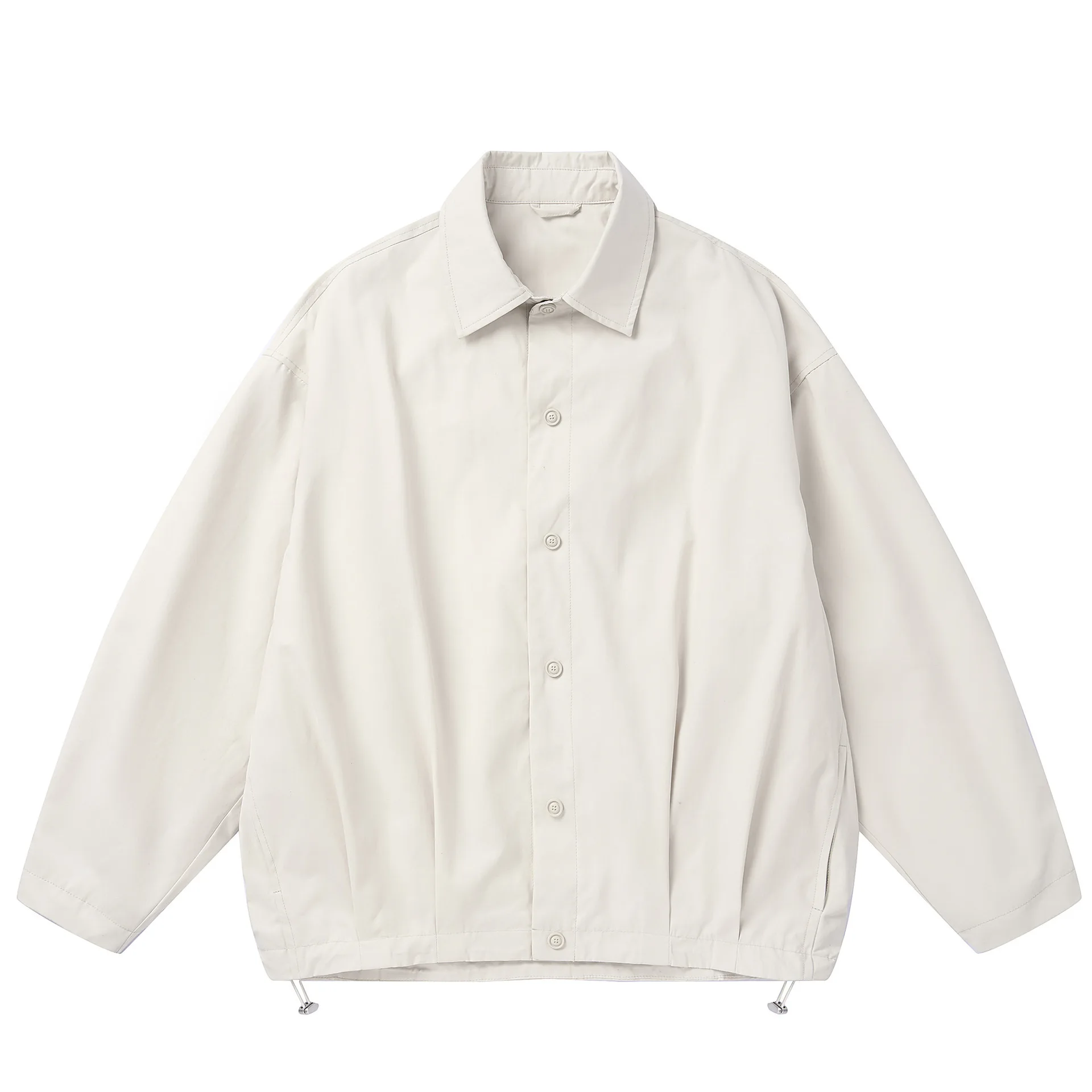Japanese Retro Streetwear Pleated Button-Down Lapel Coach Jacket Oversize Men's Casual Sporty Barn-Style Outerwear Trendy
Japanese Retro Streetwear Pleated Button-Down Lapel Coach Jacket Oversize Men's Casual Sporty Barn-Style Outerwear Trendy