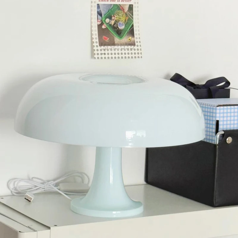 Mushroom New Danish Design Table Lamp Casual Decorative Night Table Lamp Creative Bedroom Living Room Desktop Lighting Fixtures
Mushroom New Danish Design Table Lamp Casual Decorative Night Table Lamp Creative Bedroom Living Room Desktop Lighting Fixtures