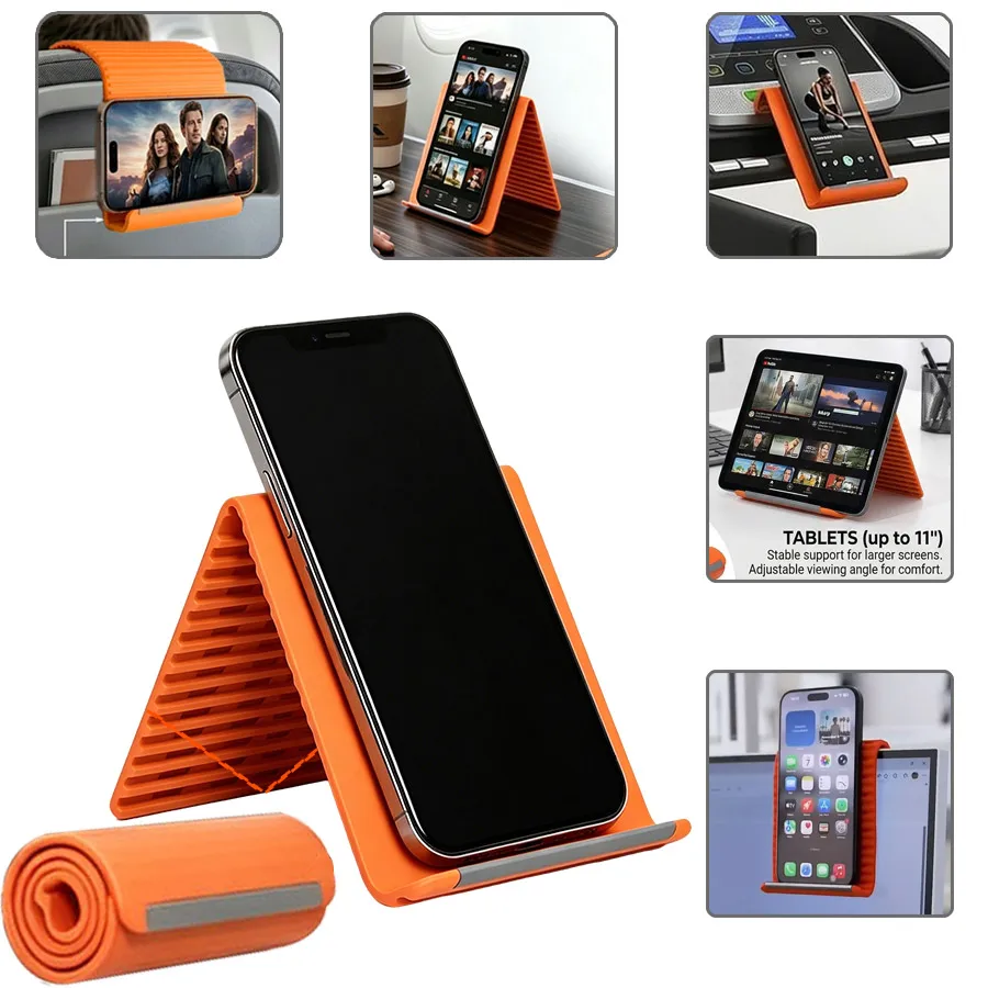 3/1Pcs Portable Phone Stand with Flexible Deformation and Adjustment–Made of aluminum alloy and silicone, non-slip desktop stand
3/1Pcs Portable Phone Stand with Flexible Deformation and Adjustment–Made of aluminum alloy and silicone, non-slip desktop stand