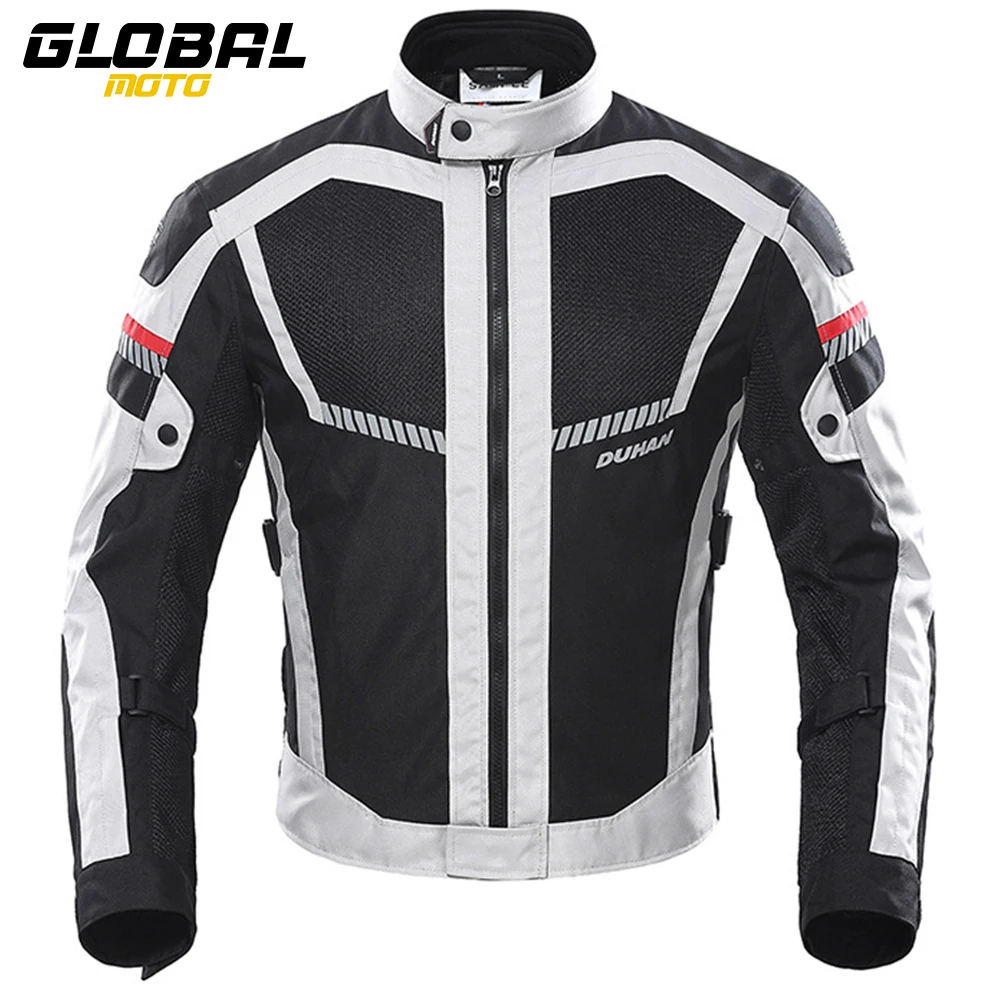 DUHAN Summer Breathable Motorcycle Jacket Windproof Motorcycle Outdoor Riding Protective Clothing Men Motorbike Reflective Equip
DUHAN Summer Breathable Motorcycle Jacket Windproof Motorcycle Outdoor Riding Protective Clothing Men Motorbike Reflective Equip