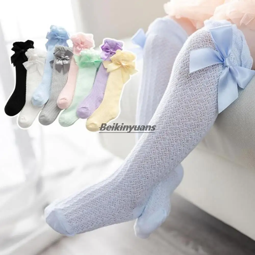 New summer children's socks girls mesh mosquito socks side big bow baby princess stockings
New summer children's socks girls mesh mosquito socks side big bow baby princess stockings