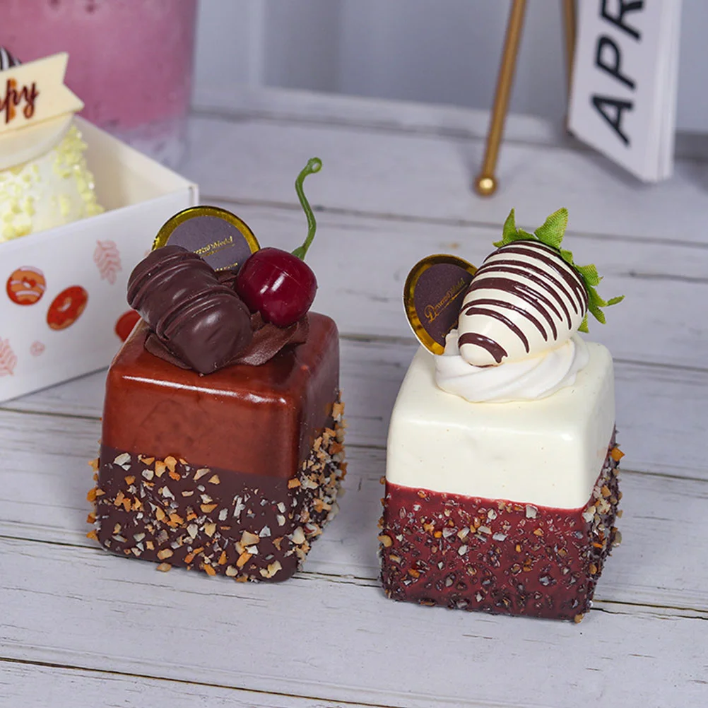 4 Pcs Simulation Cake Model Decorative Fake Birthday Artificial Cakes Lifelike Shop Accessory Photo Prop Wedding
4 Pcs Simulation Cake Model Decorative Fake Birthday Artificial Cakes Lifelike Shop Accessory Photo Prop Wedding