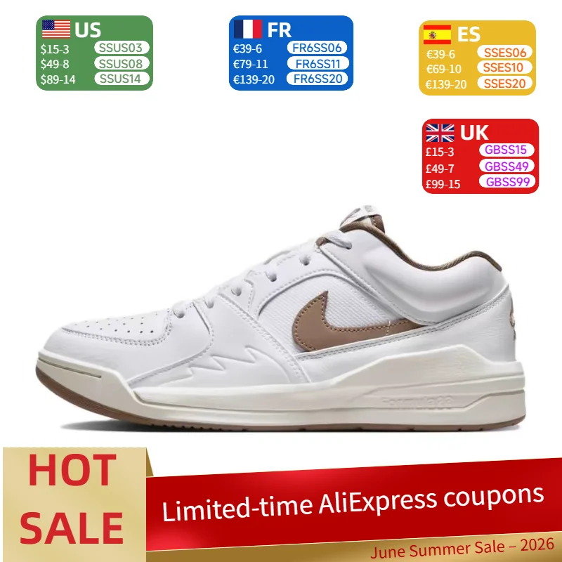Nike Jordan Stadium90 Classic Comfortable Casual Versatile Low-Top Stability Lifestyle Shoes for Women FB2269-121
Nike Jordan Stadium90 Classic Comfortable Casual Versatile Low-Top Stability Lifestyle Shoes for Women FB2269-121