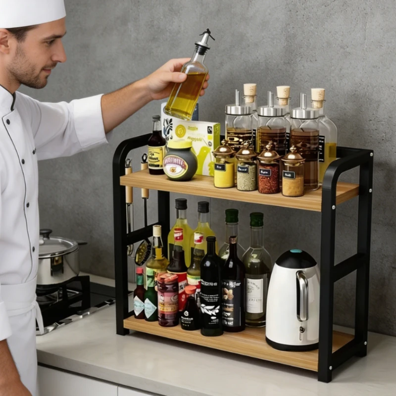 2-Tier Rustproof Metal Countertop Shelf Space Saving Kitchen Organizer Rack For Coffee Mugs Condiments Household Desktop Storage
2-Tier Rustproof Metal Countertop Shelf Space Saving Kitchen Organizer Rack For Coffee Mugs Condiments Household Desktop Storage