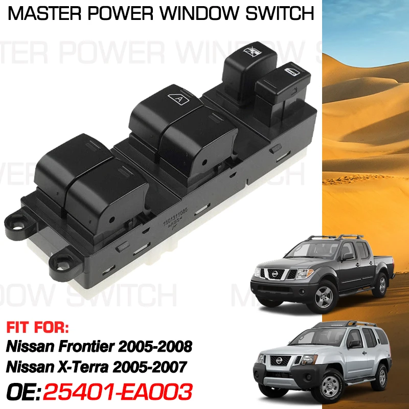Car Power Window Master Switch Button 25401-EA003 12 Pins For Nissan Frontier X-Terra 2005 2006 2007 2008 25401-ET000 DWS391
Car Power Window Master Switch Button 25401-EA003 12 Pins For Nissan Frontier X-Terra 2005 2006 2007 2008 25401-ET000 DWS391