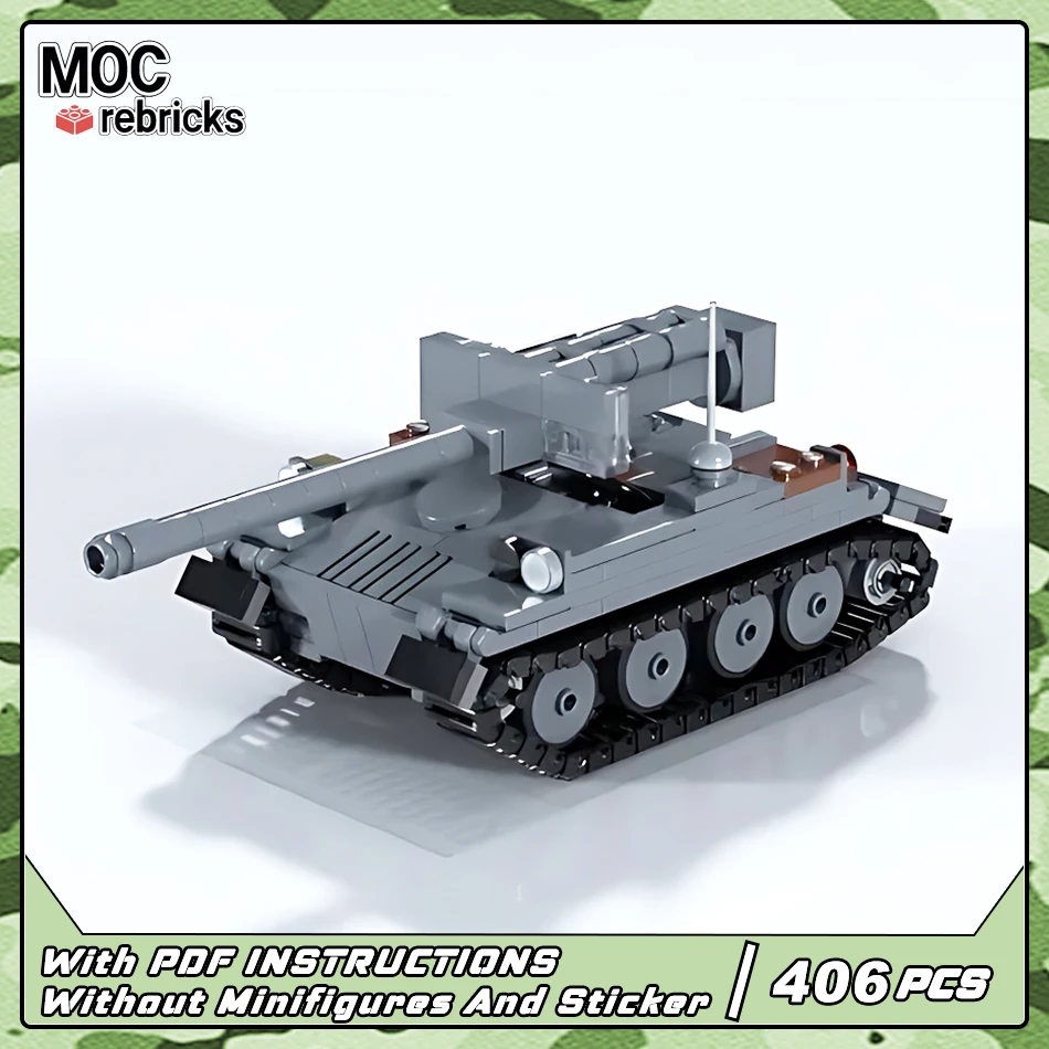 MOC военная серия M56 скарпион танковый истребитель транспортные средства строительные блоки модель оружие мелкие частицы головоломки кирпичи игрушки подарки
MOC военная серия M56 скарпион танковый истребитель транспортные средства строительные блоки модель оружие мелкие частицы головоломки кирпичи игрушки подарки