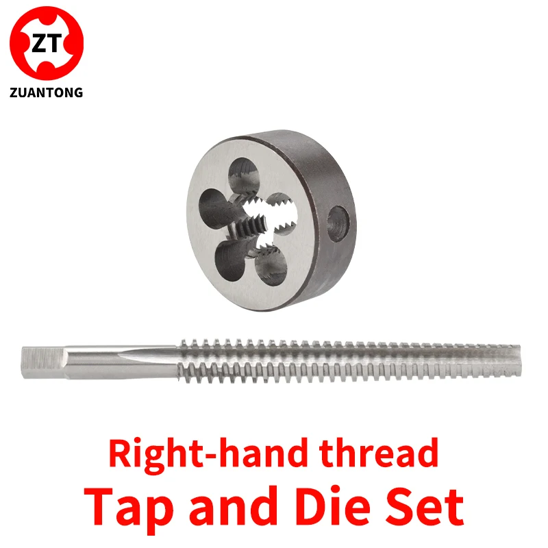 ZUANTONG 1SET Left/Right TR8 10 12 14 16 18 20 X2/3/4 Trapezoid Taps and Round Die Set T Round Die Tap High Quality
ZUANTONG 1SET Left/Right TR8 10 12 14 16 18 20 X2/3/4 Trapezoid Taps and Round Die Set T Round Die Tap High Quality