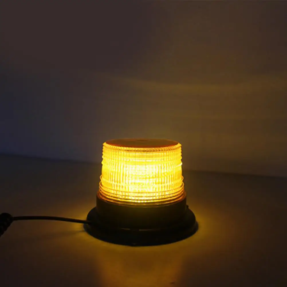 12-LED Emergency Light Rotate LED Lights SMD5730 Flash Warning Light for 12-24V Vehicles (Yellow)
12-LED Emergency Light Rotate LED Lights SMD5730 Flash Warning Light for 12-24V Vehicles (Yellow)