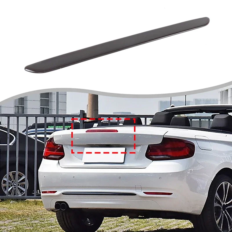 For BMW 2 Series F22 F23 2014-2019 ABS Black Car High Mount Stop Lamp Cap Decorative Sticker Car Protection Accessories 1Pcs
For BMW 2 Series F22 F23 2014-2019 ABS Black Car High Mount Stop Lamp Cap Decorative Sticker Car Protection Accessories 1Pcs