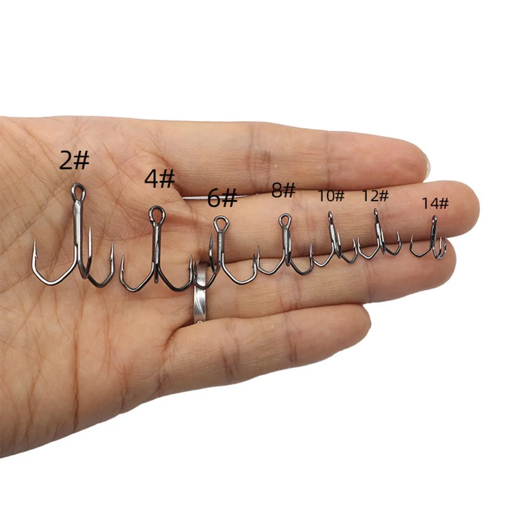 10pcs/Box Treble Hook 4Pcs Strengthen Hooks Fishing High-Carbon Steel Barbed Hooks Classic-Forged/Cut-Point Fishing Hook
10pcs/Box Treble Hook 4Pcs Strengthen Hooks Fishing High-Carbon Steel Barbed Hooks Classic-Forged/Cut-Point Fishing Hook