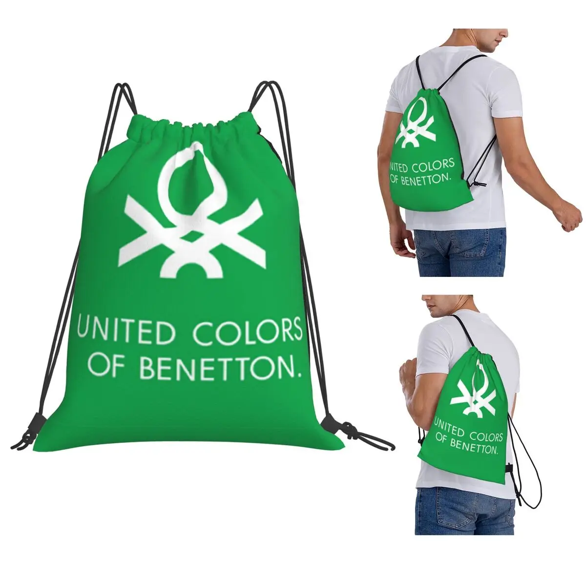 Рюкзаки United Colors Of Benetton, повседневные портативные сумки на шнурке, сумка для мелочей, сумки для книг для мужчин и женщин, школьные
Рюкзаки United Colors Of Benetton, повседневные портативные сумки на шнурке, сумка для мелочей, сумки для книг для мужчин и женщин, школьные